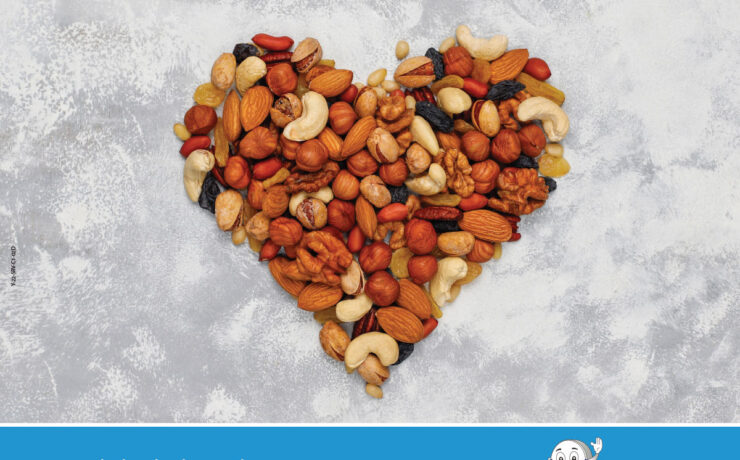 οι ξηροί καρποί αποτελούν εξαιρετική πηγή μαγνησίου