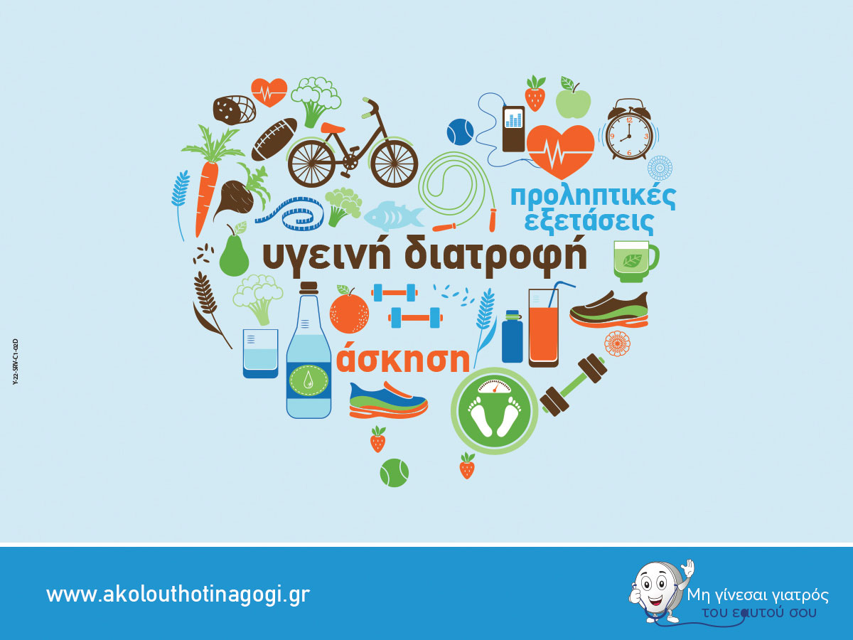 Γνωρίζεις ότι ο κίνδυνος για την εμφάνιση υπερχοληστερολαιμίας (υψηλής χοληστερόλης) αυξάνεται με την ηλικία